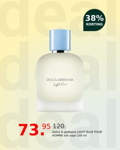 Dolce & gabbana LIGHT BLUE POUR HOMME edt vapo 100 ml