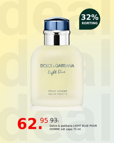 Dolce & gabbana LIGHT BLUE POUR HOMME edt vapo 75 ml