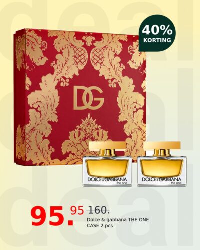 Dolce & gabbana THE ONE CASE 2 pcs