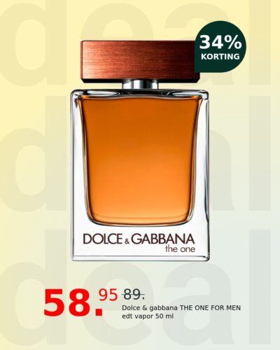 Dolce & gabbana THE ONE FOR MEN edt vapor 50 ml