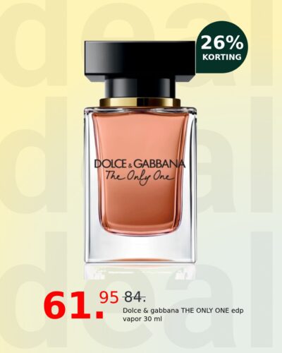 Dolce & gabbana THE ONLY ONE edp vapor 30 ml