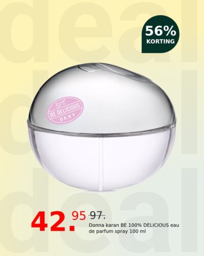 Donna karan BE 100% DELICIOUS eau de parfum spray 100 ml