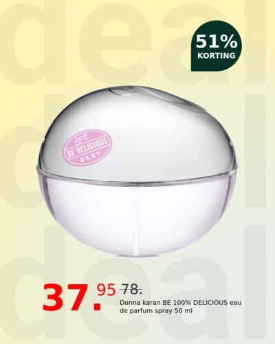 Donna karan BE 100% DELICIOUS eau de parfum spray 50 ml