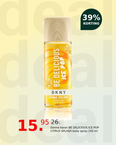 Donna karan BE DELICIOUS ICE POP CITRUS SPLASH body spray 250 ml