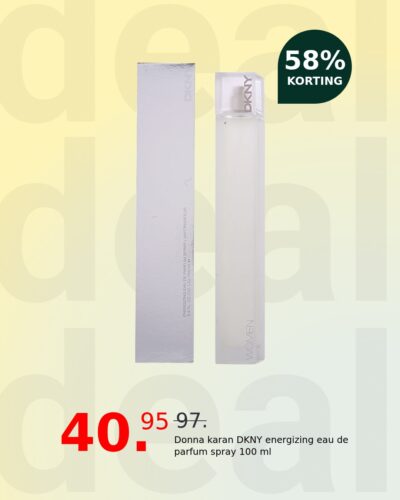 Donna karan DKNY energizing eau de parfum spray 100 ml