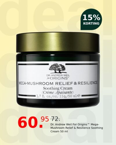 Dr. Andrew Weil For Origins™ Mega-Mushroom Relief & Resilience Soothing Cream 50 ml