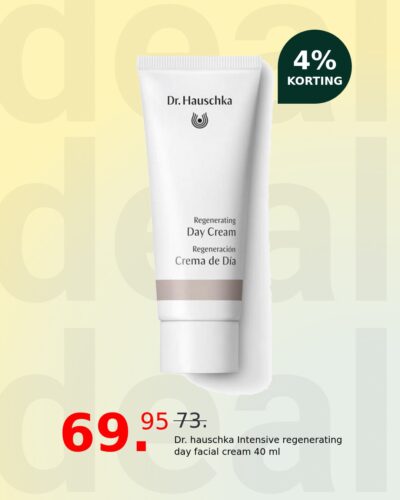 Dr. hauschka Intensive regenerating day facial cream 40 ml