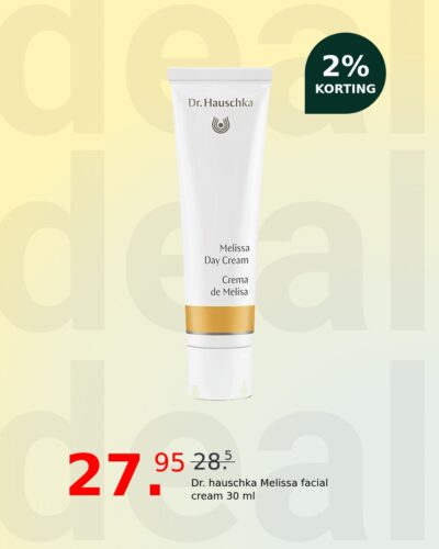 Dr. hauschka Melissa facial cream 30 ml