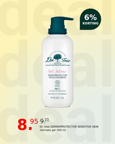 Dr. tree DERMOPROTECTOR SENSITIVE SKIN intimate gel 200 ml