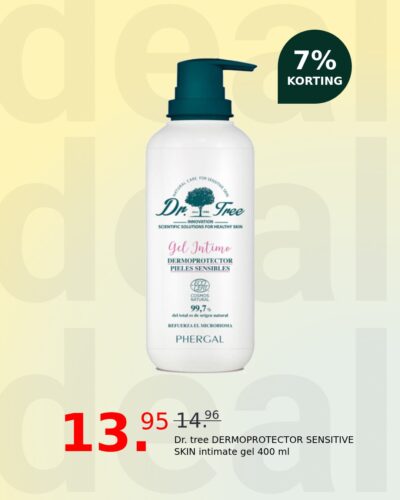Dr. tree DERMOPROTECTOR SENSITIVE SKIN intimate gel 400 ml