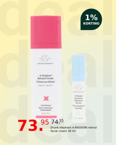 Drunk elephant A-PASSIONI retinol facial cream 30 ml