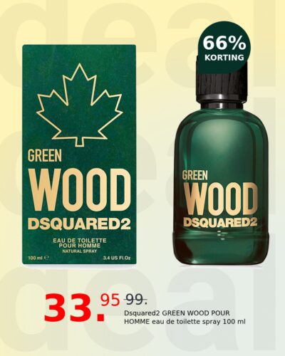 Dsquared2 GREEN WOOD POUR HOMME eau de toilette spray 100 ml