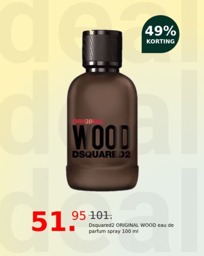 Dsquared2 ORIGINAL WOOD eau de parfum spray 100 ml