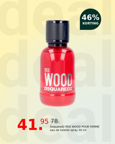Dsquared2 RED WOOD POUR FEMME eau de toilette spray 50 ml