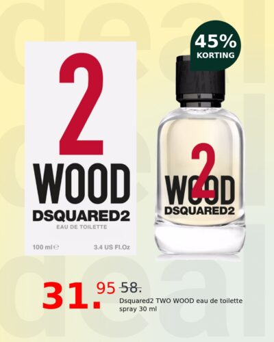 Dsquared2 TWO WOOD eau de toilette spray 30 ml