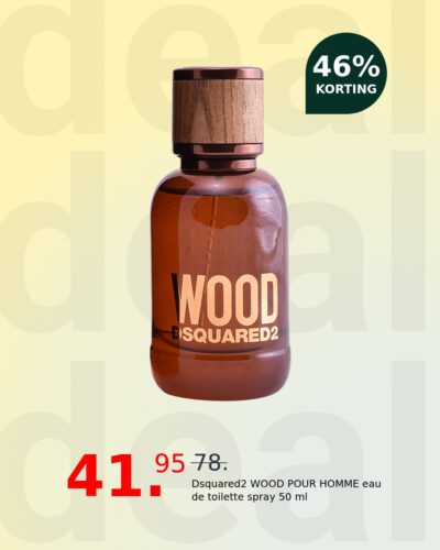 Dsquared2 WOOD POUR HOMME eau de toilette spray 50 ml