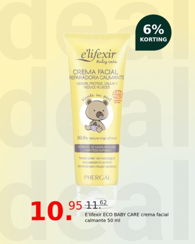 E'lifexir ECO BABY CARE crema facial calmante 50 ml