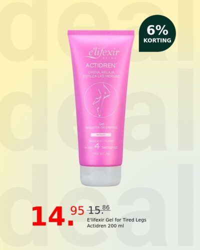 E'lifexir Gel for Tired Legs Actidren 200 ml