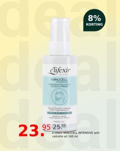 E'lifexir MINUCELL INTENSIVE anti-cellulite oil 100 ml