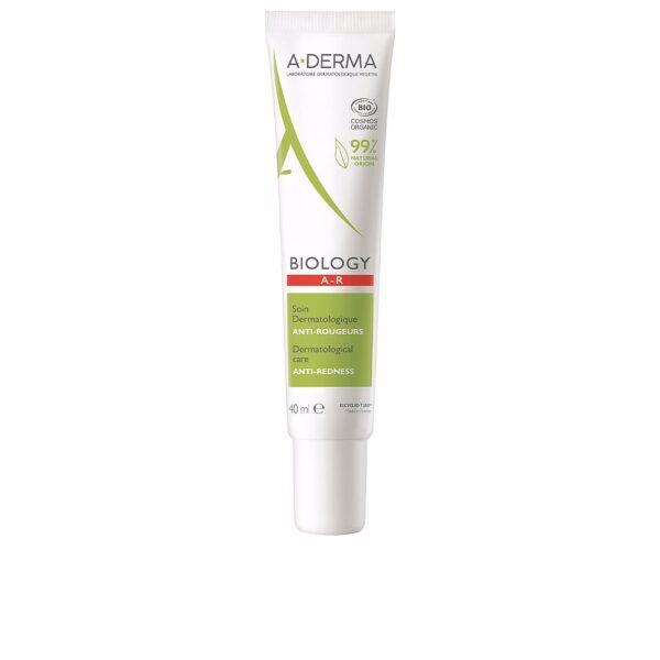A-derma BIOLOGY cuidado dermatológico anti-rojeces 40 ml
