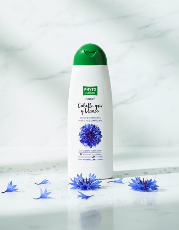 PHYTO NATURE gray and white hair shampoo 400 ml