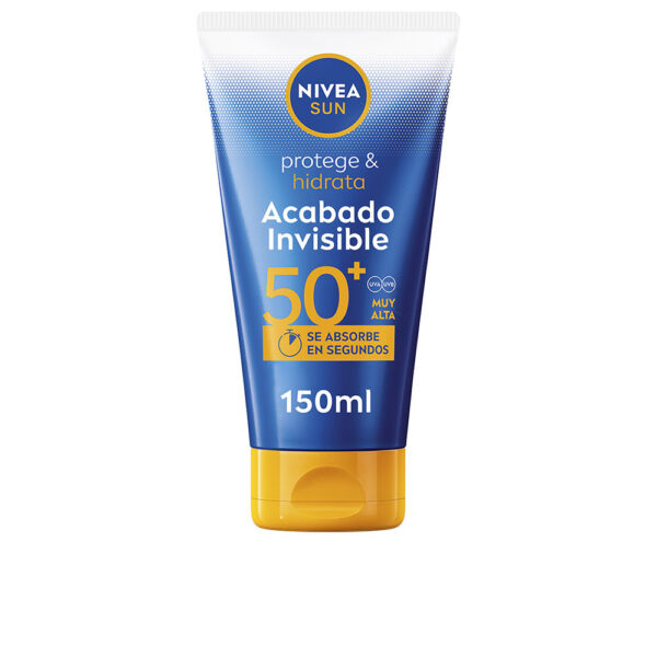 SUN PROTECTS & MOISTURIZES invisible finish sun lotion SPF50+ 150 ml