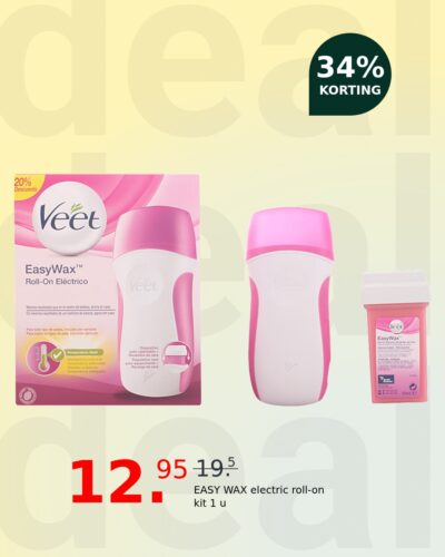 EASY WAX electric roll-on kit 1 u