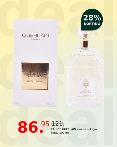 EAU DE GUERLAIN eau de cologne spray 100 ml
