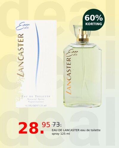 EAU DE LANCASTER eau de toilette spray 125 ml