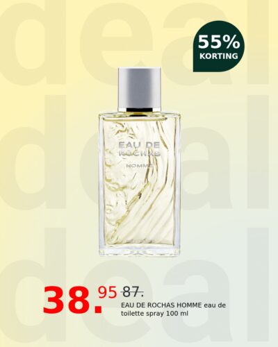 EAU DE ROCHAS HOMME eau de toilette spray 100 ml