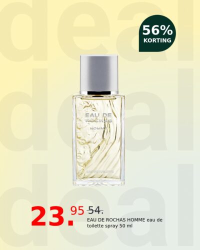 EAU DE ROCHAS HOMME eau de toilette spray 50 ml