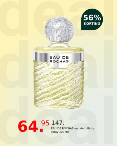 EAU DE ROCHAS eau de toilette spray 220 ml