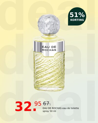EAU DE ROCHAS eau de toilette spray 50 ml