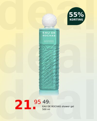EAU DE ROCHAS shower gel 500 ml