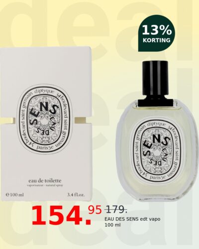 EAU DES SENS edt vapo 100 ml