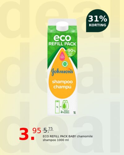 ECO REFILL PACK BABY chamomile shampoo 1000 ml