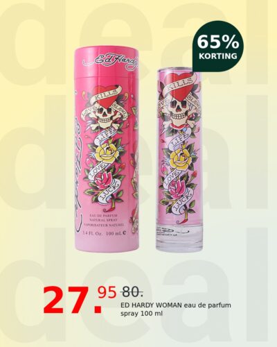 ED HARDY WOMAN eau de parfum spray 100 ml