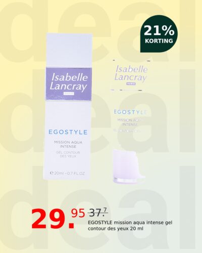 EGOSTYLE mission aqua intense gel contour des yeux 20 ml