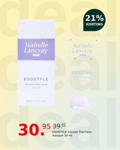 EGOSTYLE mission fraicheur masque 50 ml