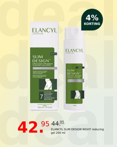 ELANCYL SLIM DESIGN NIGHT reducing gel 200 ml