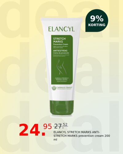ELANCYL STRETCH MARKS ANTI-STRETCH MARKS prevention cream 200 ml