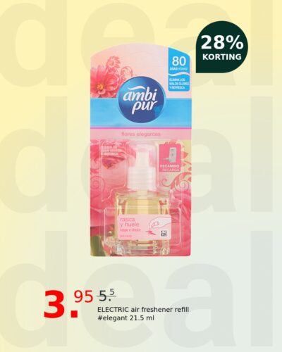 ELECTRIC air freshener refill #elegant 21.5 ml
