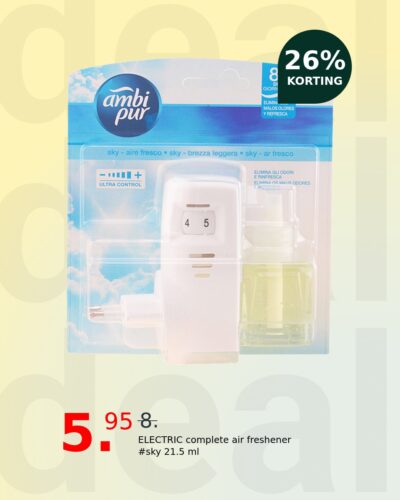 ELECTRIC complete air freshener #sky 21.5 ml