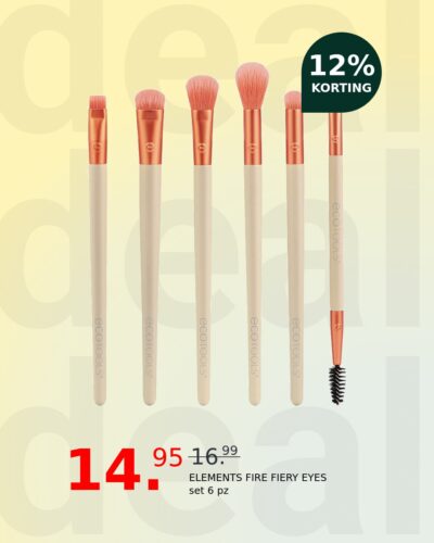 ELEMENTS FIRE FIERY EYES set 6 pz