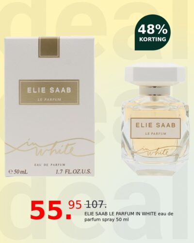 ELIE SAAB LE PARFUM IN WHITE eau de parfum spray 50 ml