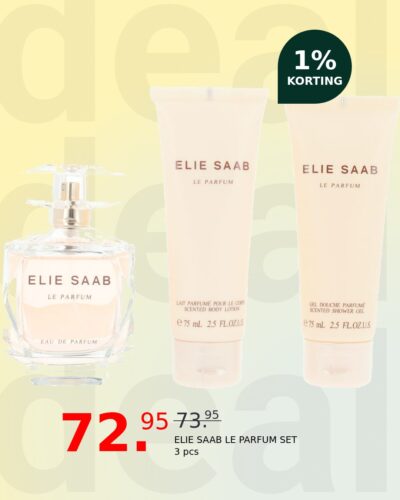 ELIE SAAB LE PARFUM SET 3 pcs