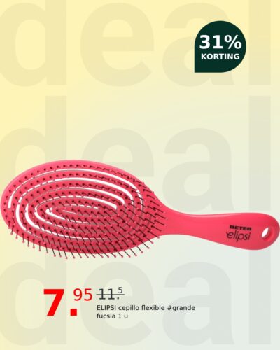 ELIPSI cepillo flexible #grande fucsia 1 u