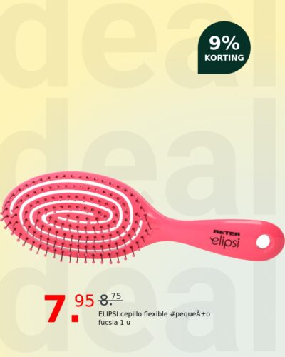 ELIPSI cepillo flexible #pequeño fucsia 1 u