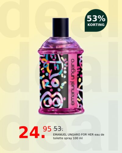 EMANUEL UNGARO FOR HER eau de toilette spray 100 ml