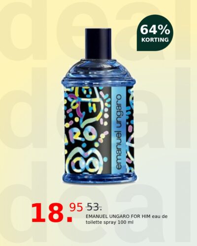 EMANUEL UNGARO FOR HIM eau de toilette spray 100 ml